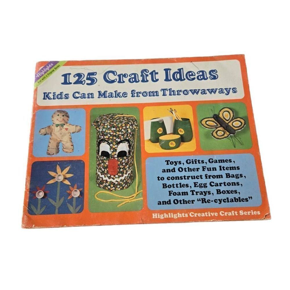125 Craft Ideas Kids Can Make from Throwaways